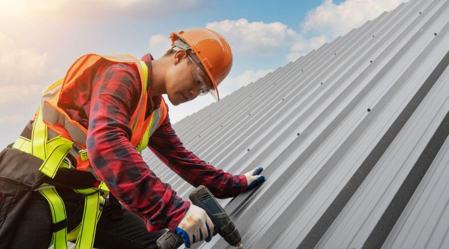 Professional metal roof installation in Evans, CO